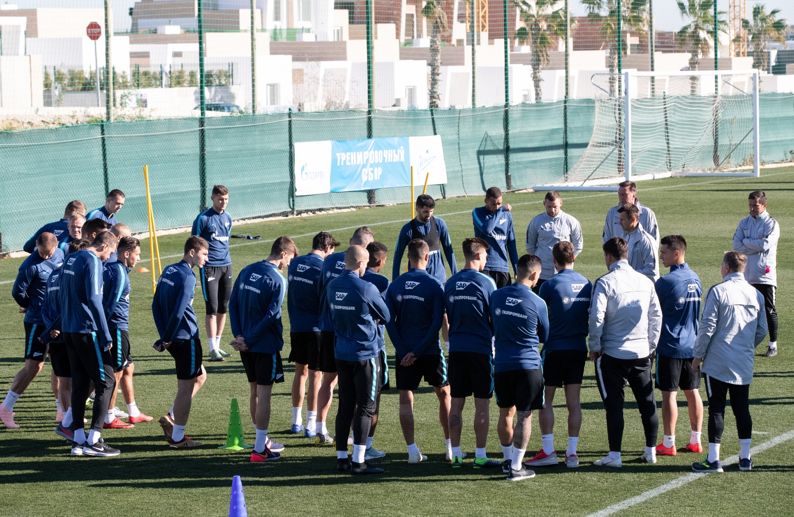 «Газпром»-тренировочные сборы в Испании: 5 февраля, утренняя тренировка