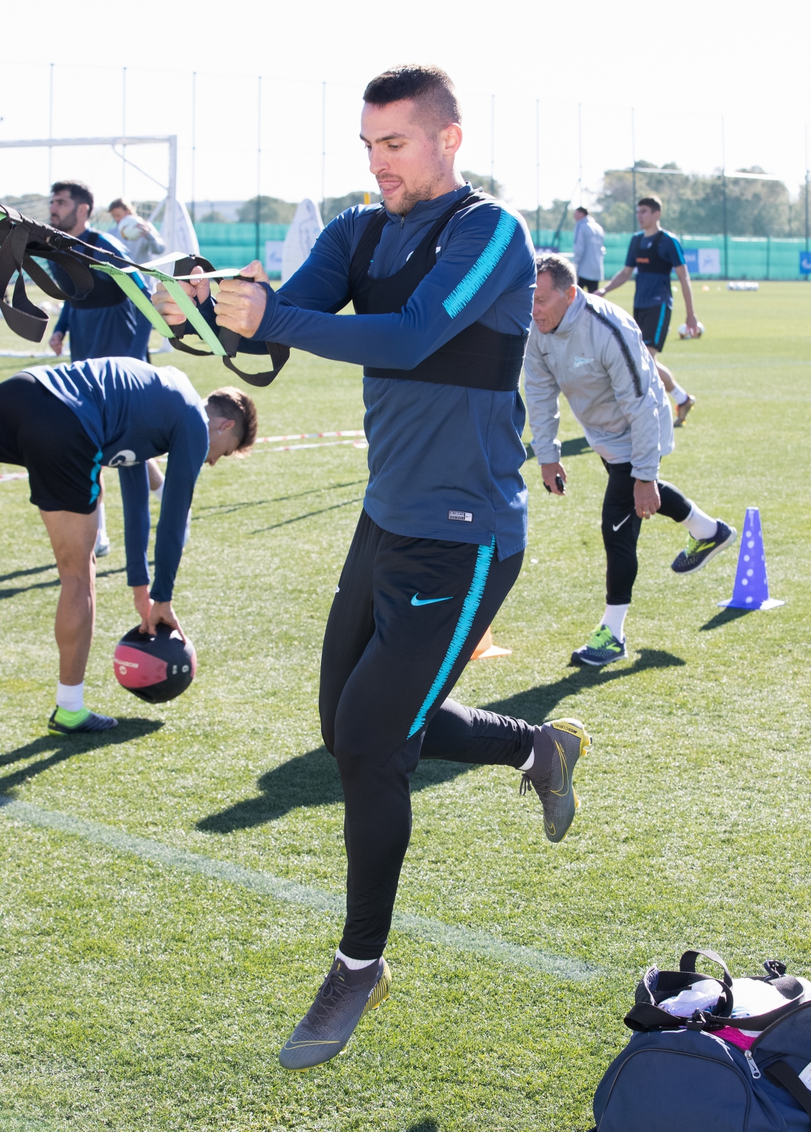 «Газпром»-тренировочные сборы в Испании: 5 февраля, утренняя тренировка