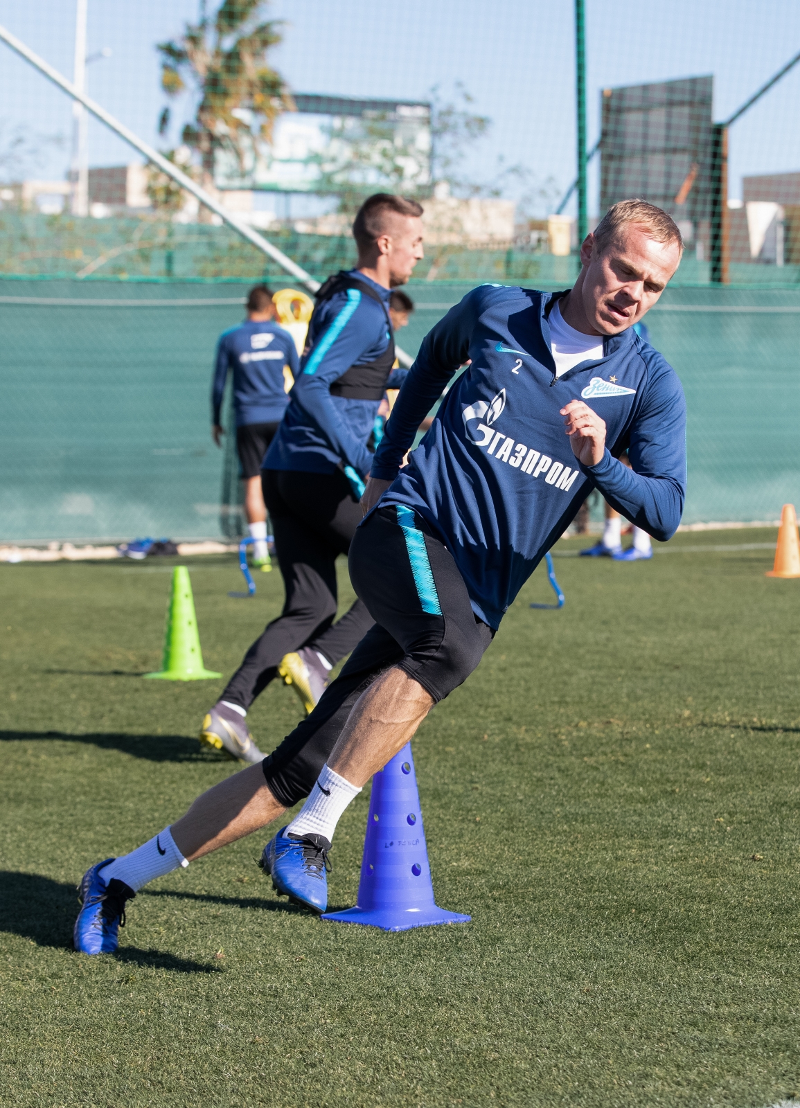 «Газпром»-тренировочные сборы в Испании: 5 февраля, утренняя тренировка