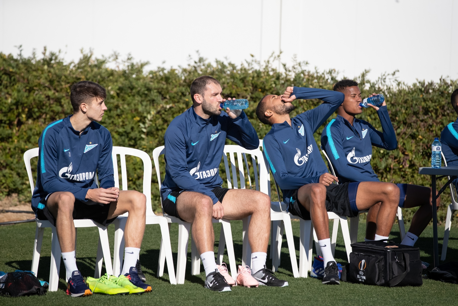 «Газпром»-тренировочные сборы в Испании: 5 февраля, утренняя тренировка