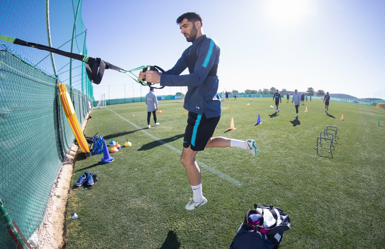 «Газпром»-тренировочные сборы в Испании: 5 февраля, утренняя тренировка