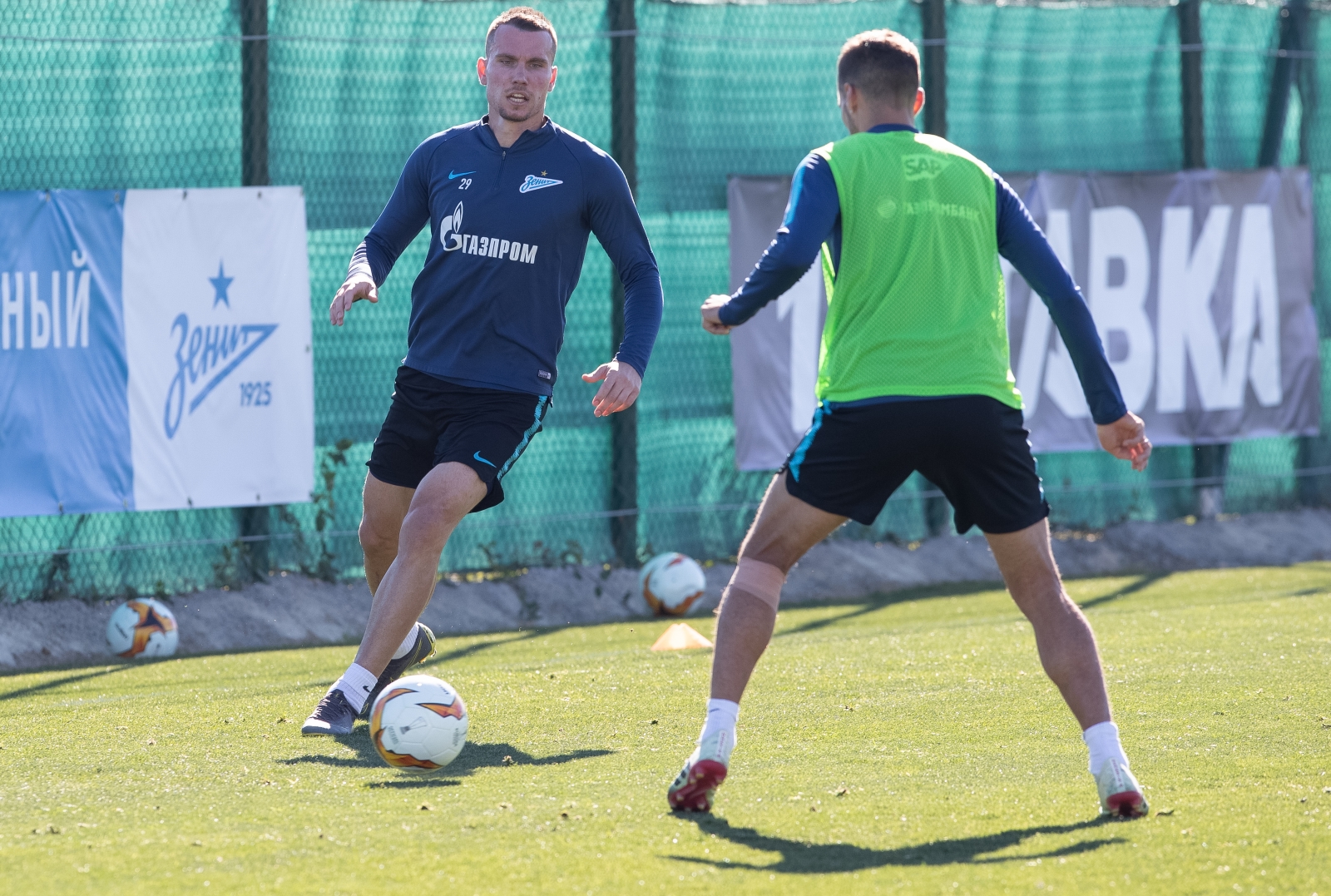 «Газпром»-тренировочные сборы в Испании: 5 февраля, утренняя тренировка