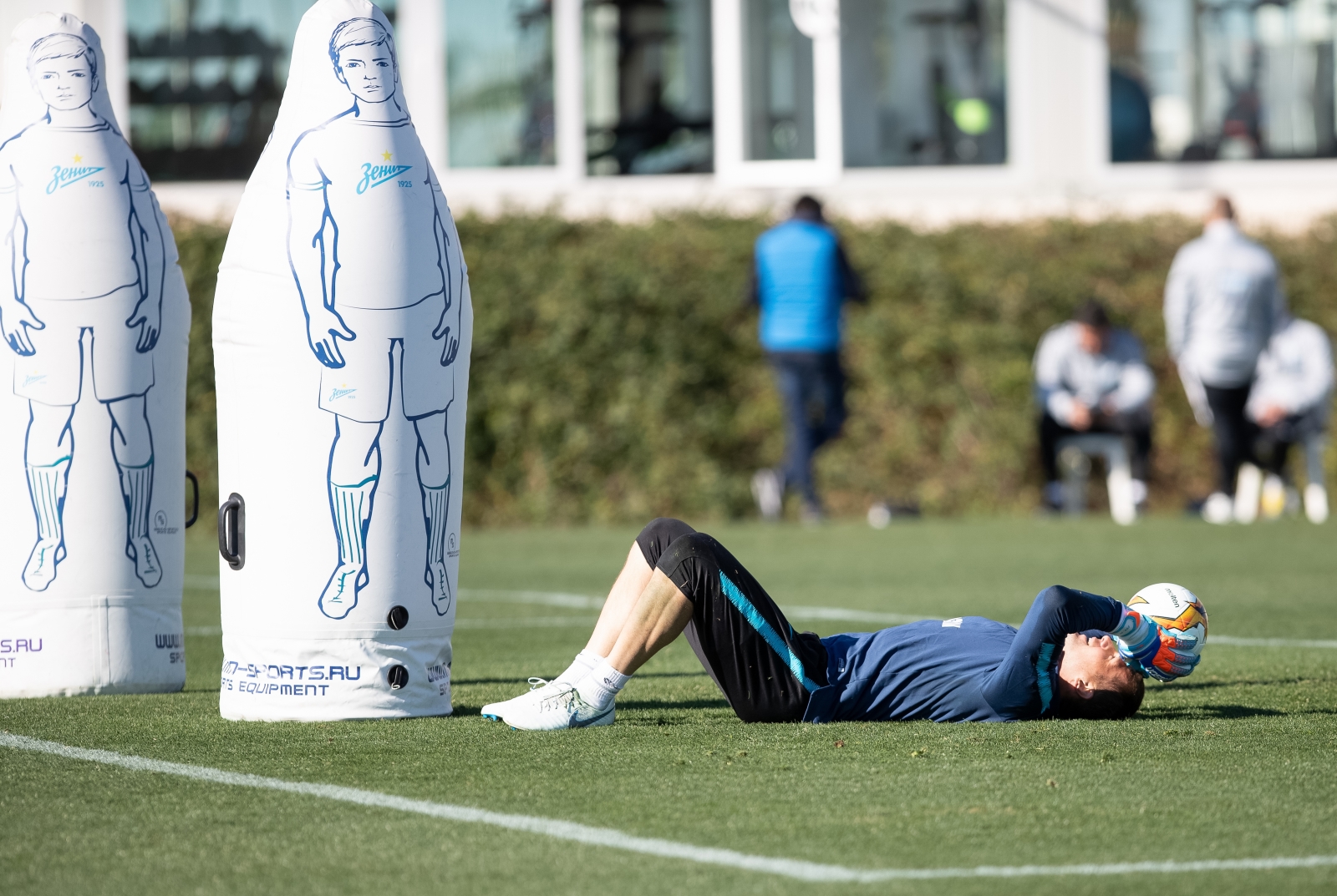 «Газпром»-тренировочные сборы в Испании: 5 февраля, утренняя тренировка