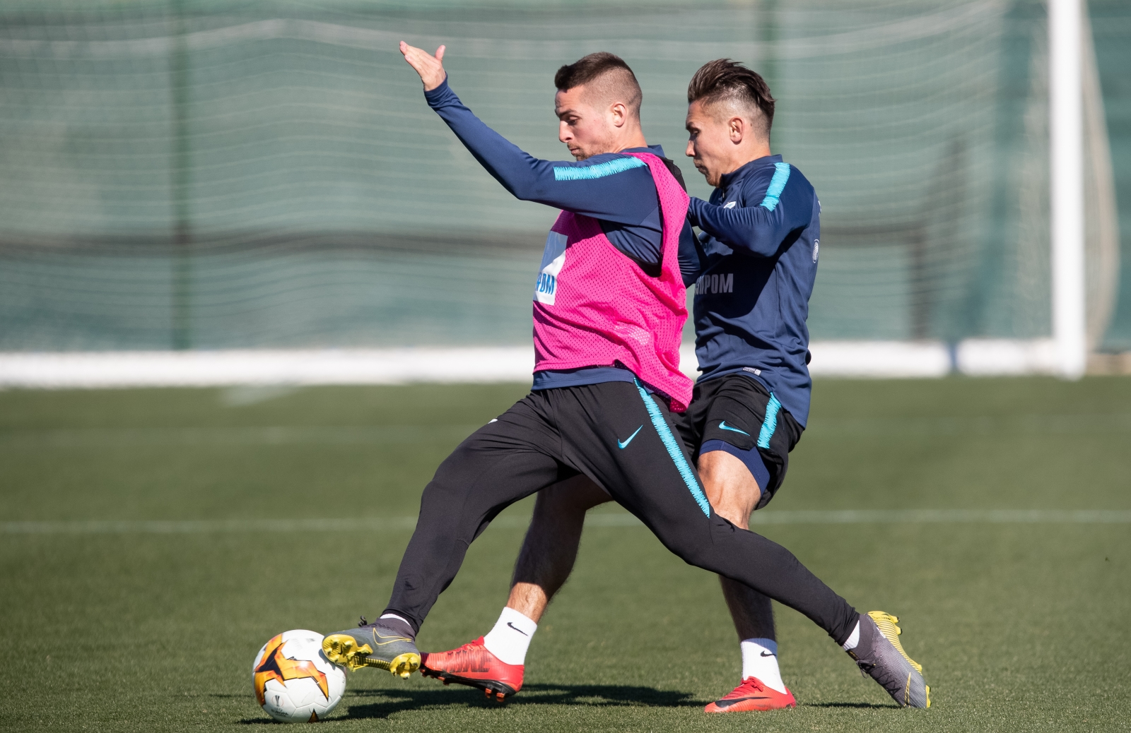 «Газпром»-тренировочные сборы в Испании: 5 февраля, утренняя тренировка