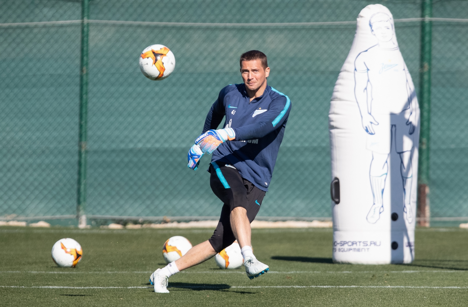 «Газпром»-тренировочные сборы в Испании: 5 февраля, утренняя тренировка