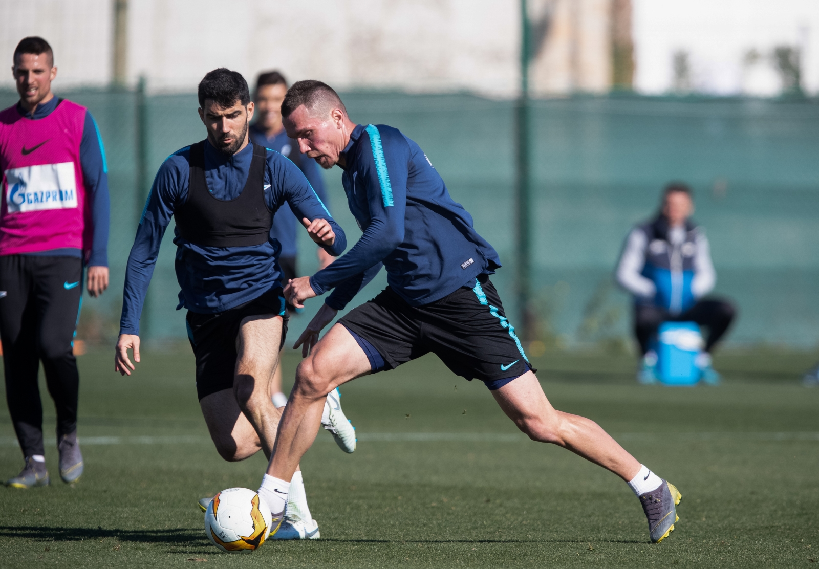 «Газпром»-тренировочные сборы в Испании: 5 февраля, утренняя тренировка
