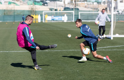 «Газпром»-тренировочные сборы в Испании: 5 февраля, утренняя тренировка