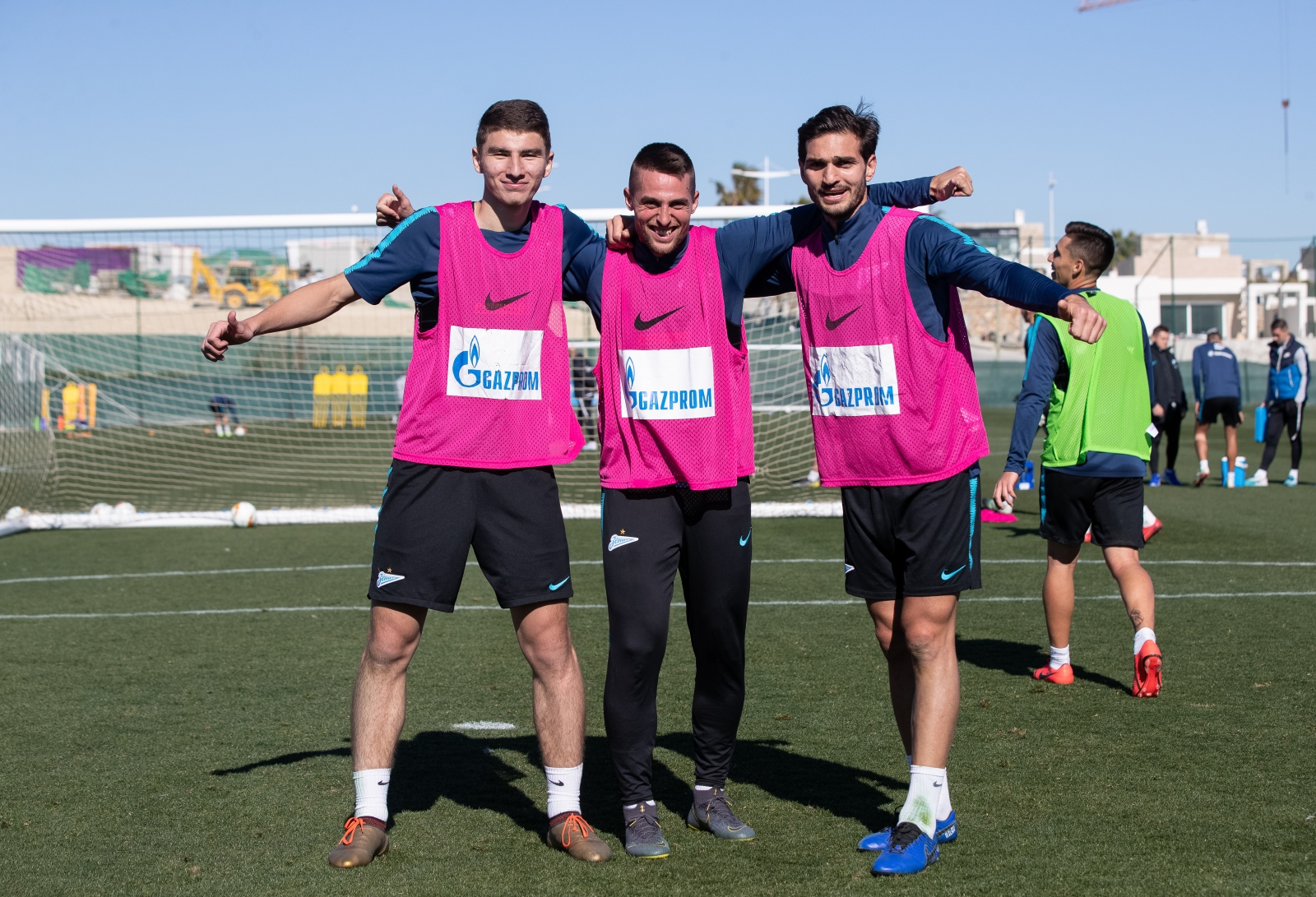 «Газпром»-тренировочные сборы в Испании: 5 февраля, утренняя тренировка