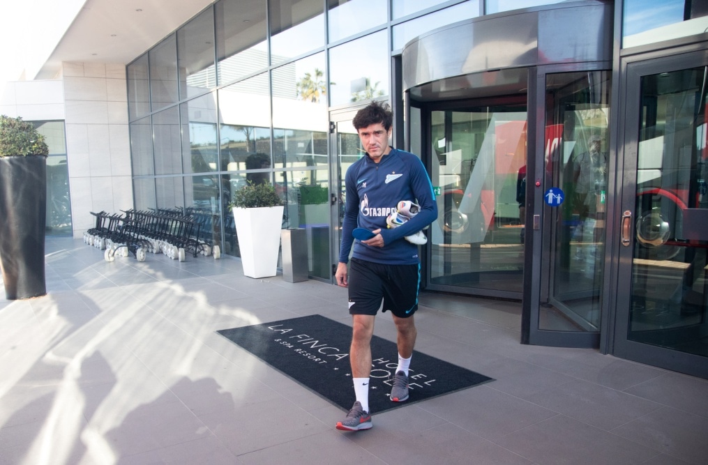 «Газпром»-тренировочные сборы в Испании: 7 февраля, утренняя тренировка