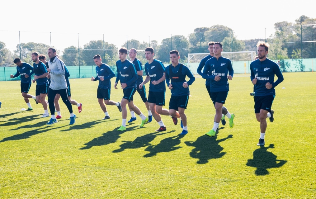 «Газпром»-тренировочные сборы в Испании: 7 февраля, утренняя тренировка