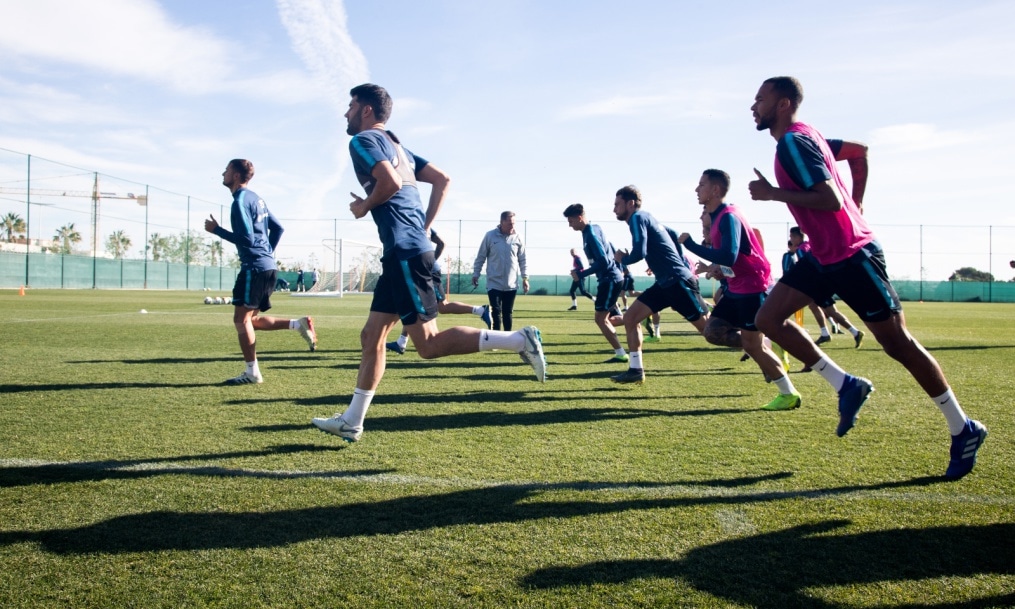 «Газпром»-тренировочные сборы в Испании: 7 февраля, утренняя тренировка