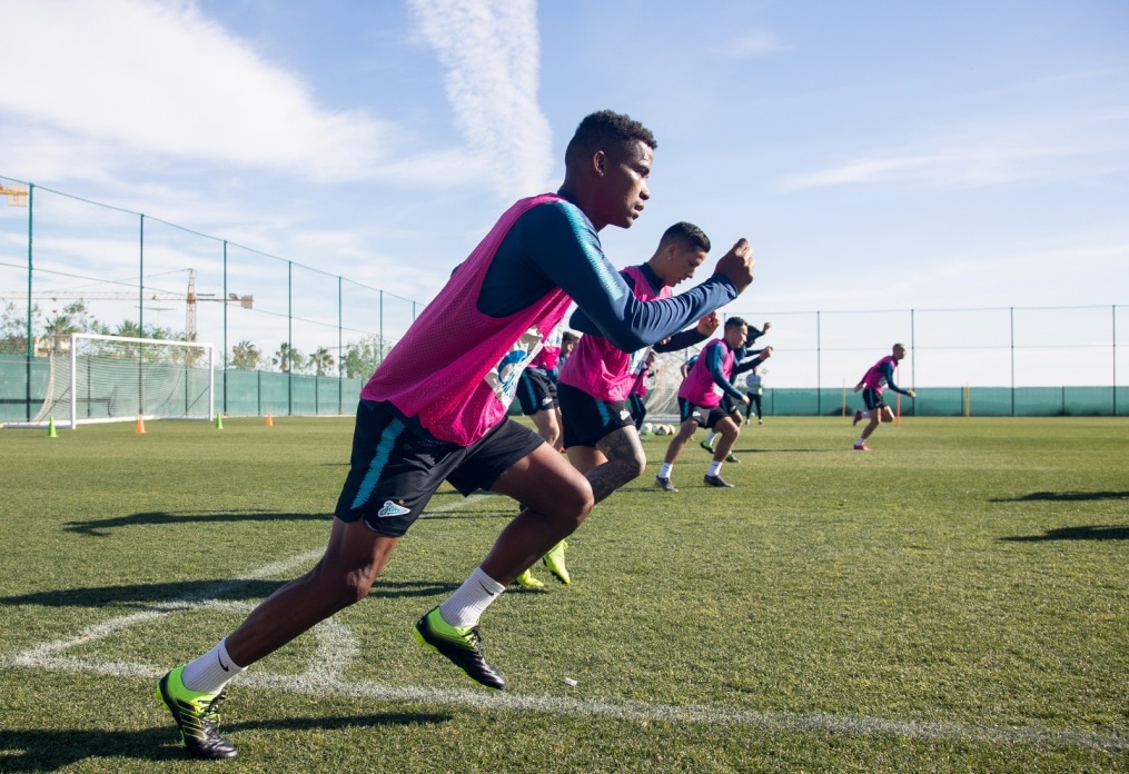 «Газпром»-тренировочные сборы в Испании: 7 февраля, утренняя тренировка