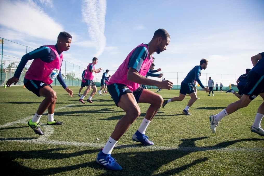 «Газпром»-тренировочные сборы в Испании: 7 февраля, утренняя тренировка