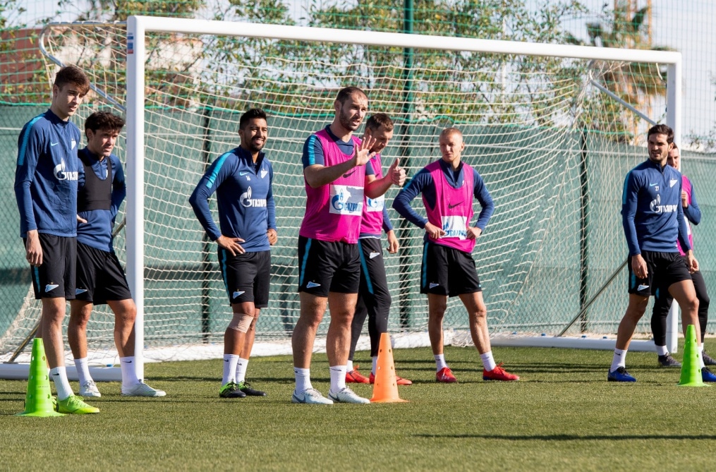 «Газпром»-тренировочные сборы в Испании: 7 февраля, утренняя тренировка