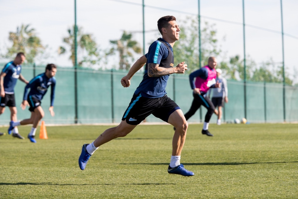 «Газпром»-тренировочные сборы в Испании: 7 февраля, утренняя тренировка