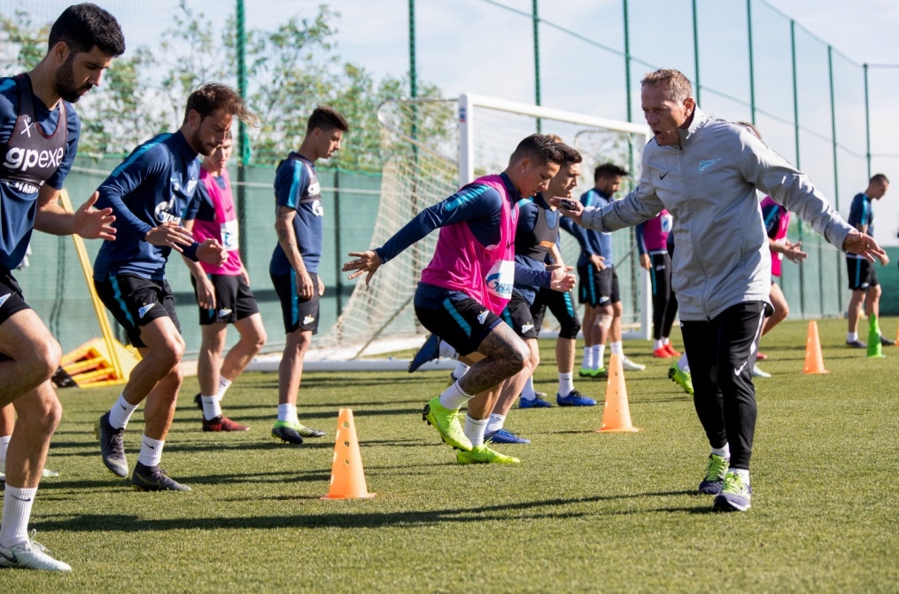 «Газпром»-тренировочные сборы в Испании: 7 февраля, утренняя тренировка