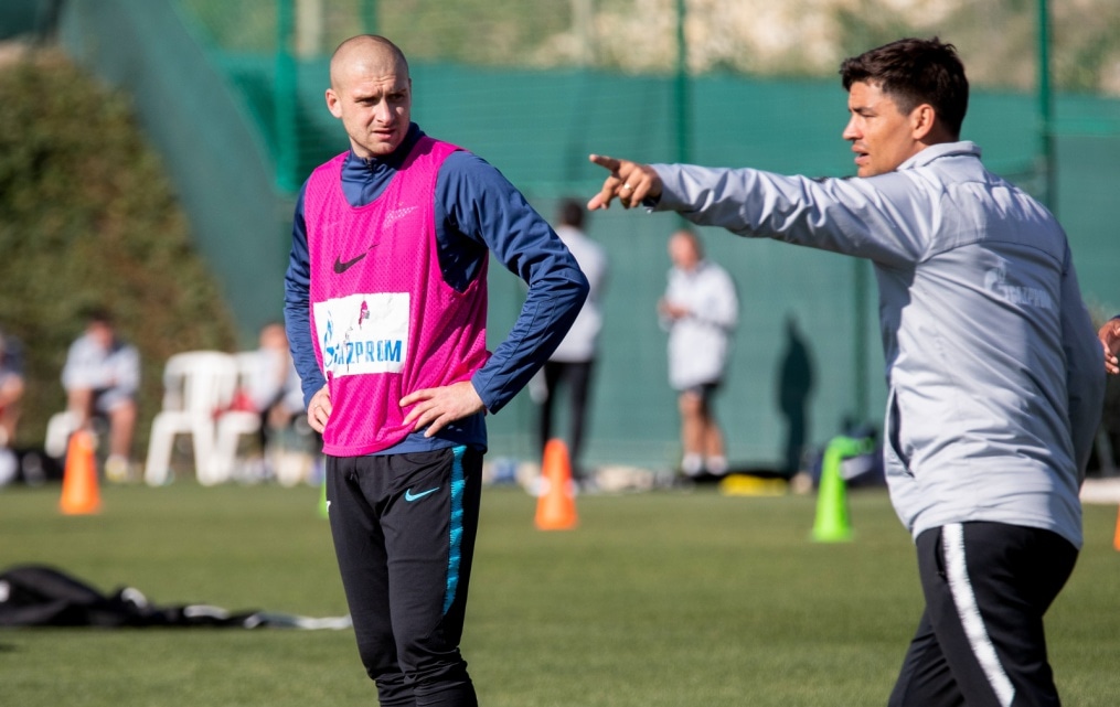 «Газпром»-тренировочные сборы в Испании: 7 февраля, утренняя тренировка