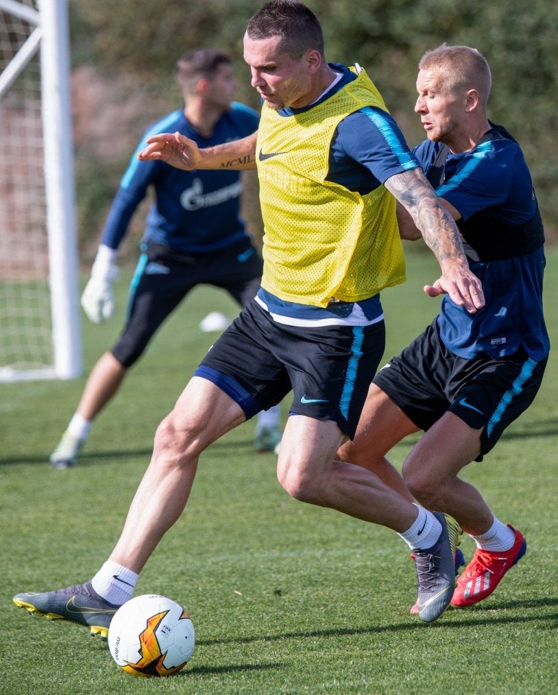 «Газпром»-тренировочные сборы в Испании: 7 февраля, утренняя тренировка