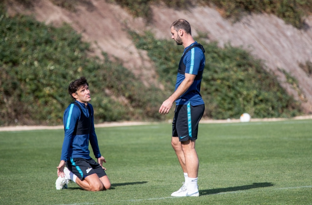 «Газпром»-тренировочные сборы в Испании: 7 февраля, утренняя тренировка