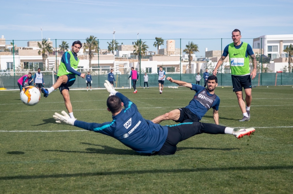 «Газпром»-тренировочные сборы в Испании: 7 февраля, утренняя тренировка