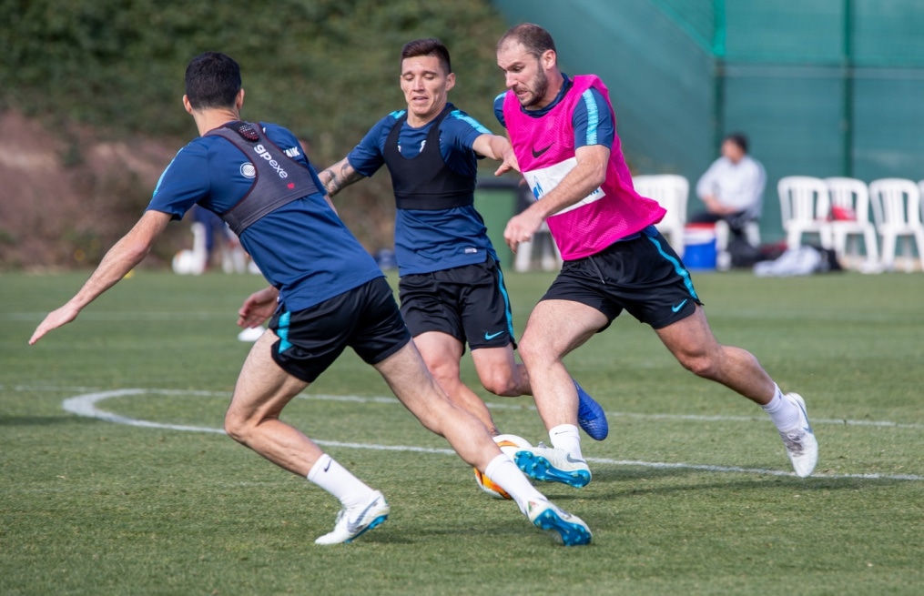 «Газпром»-тренировочные сборы в Испании: 7 февраля, утренняя тренировка