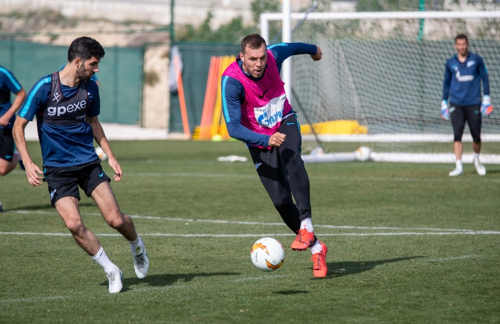 «Газпром»-тренировочные сборы в Испании: 7 февраля, утренняя тренировка