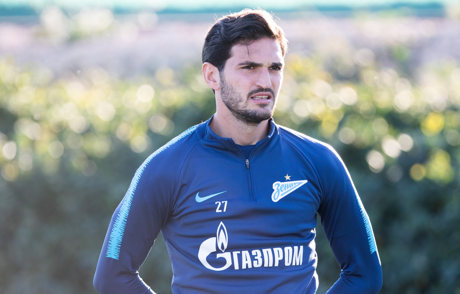 «Газпром»-тренировочные сборы в Испании: 7 февраля, вечерняя тренировка