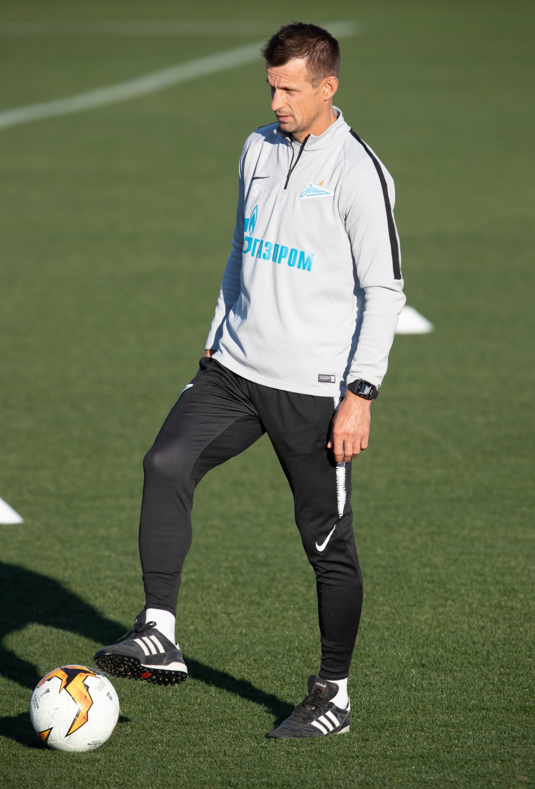 «Газпром»-тренировочные сборы в Испании: 7 февраля, вечерняя тренировка