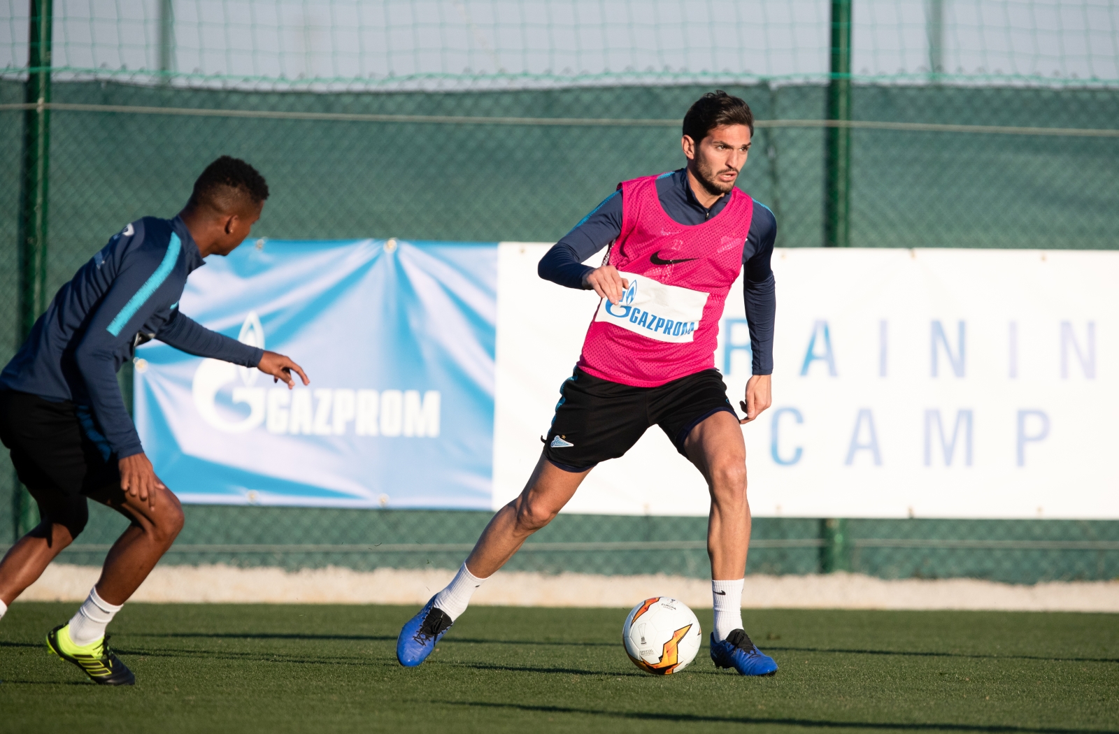 «Газпром»-тренировочные сборы в Испании: 7 февраля, вечерняя тренировка