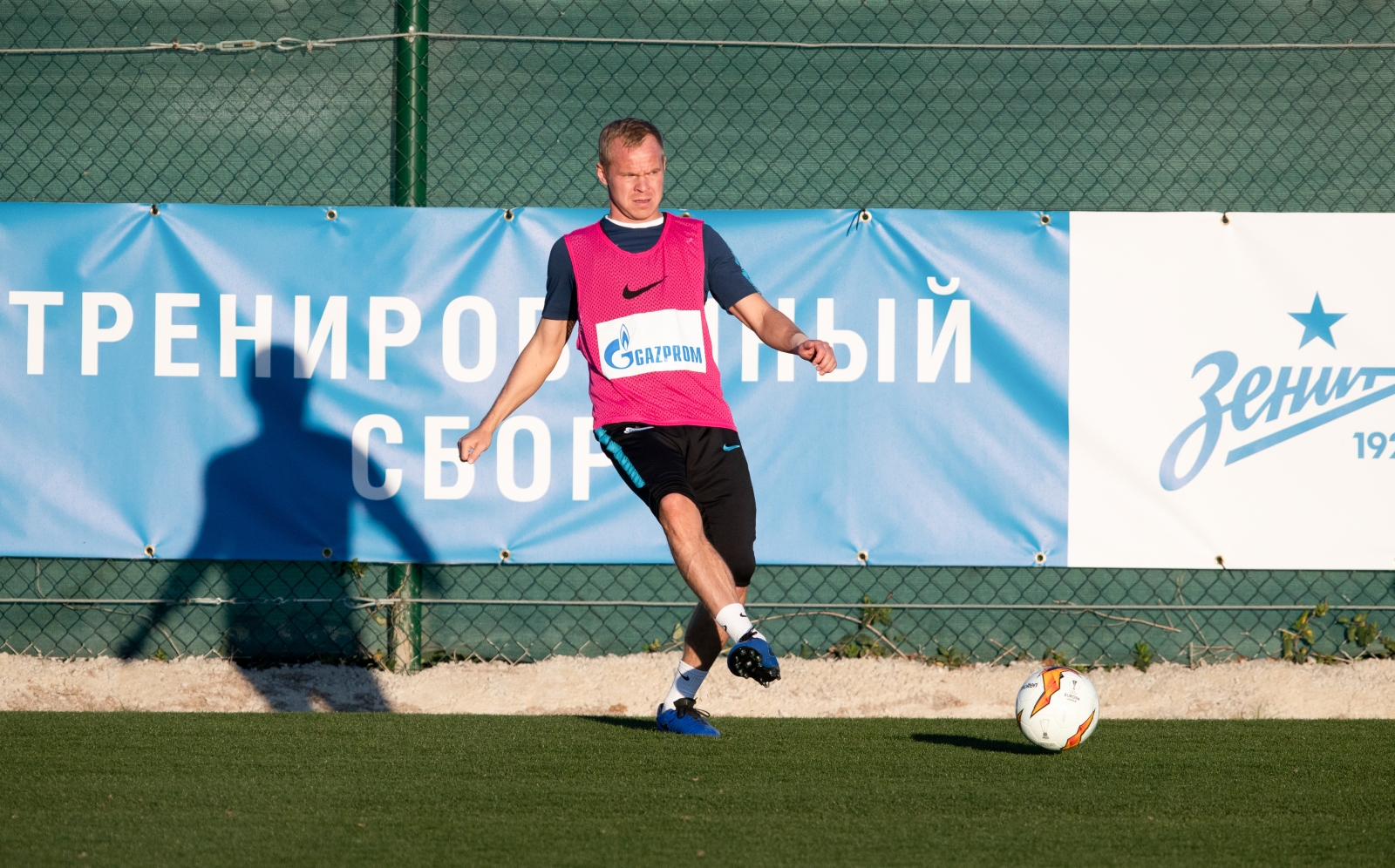 «Газпром»-тренировочные сборы в Испании: 7 февраля, вечерняя тренировка