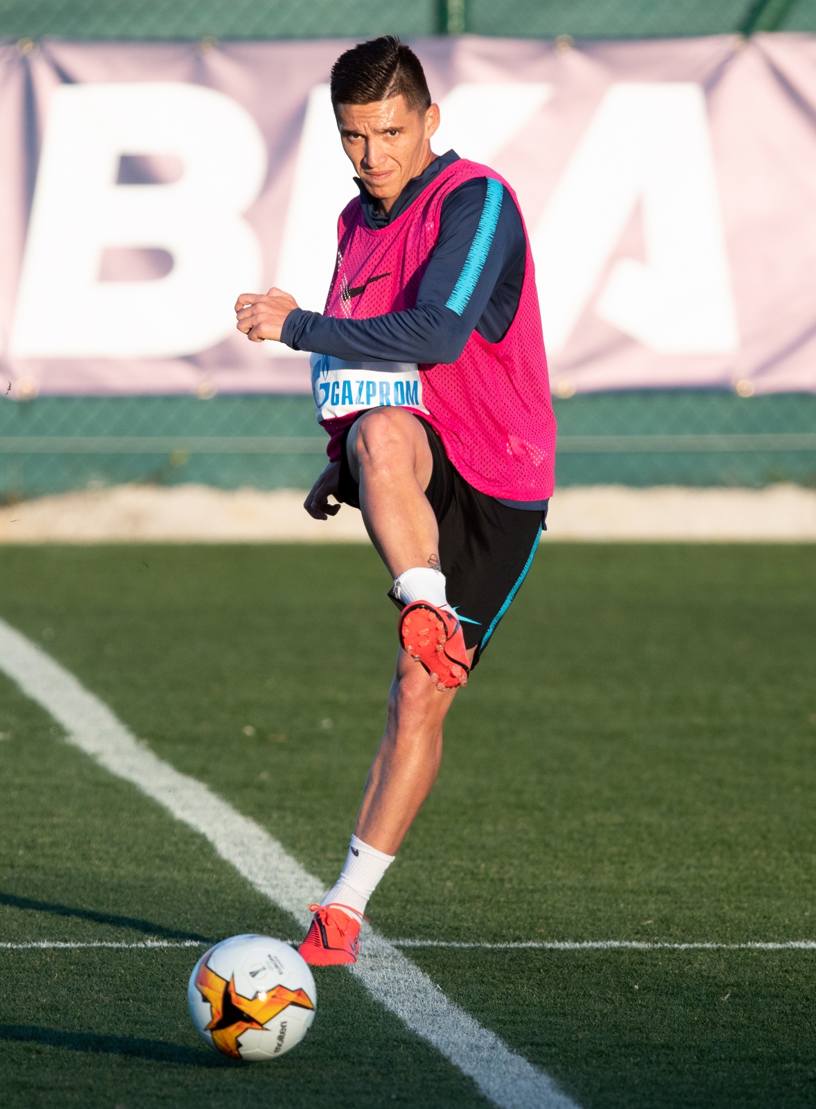 «Газпром»-тренировочные сборы в Испании: 7 февраля, вечерняя тренировка