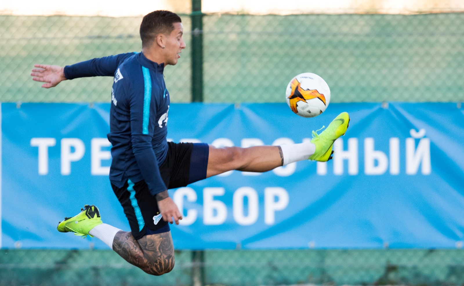 «Газпром»-тренировочные сборы в Испании: 7 февраля, вечерняя тренировка