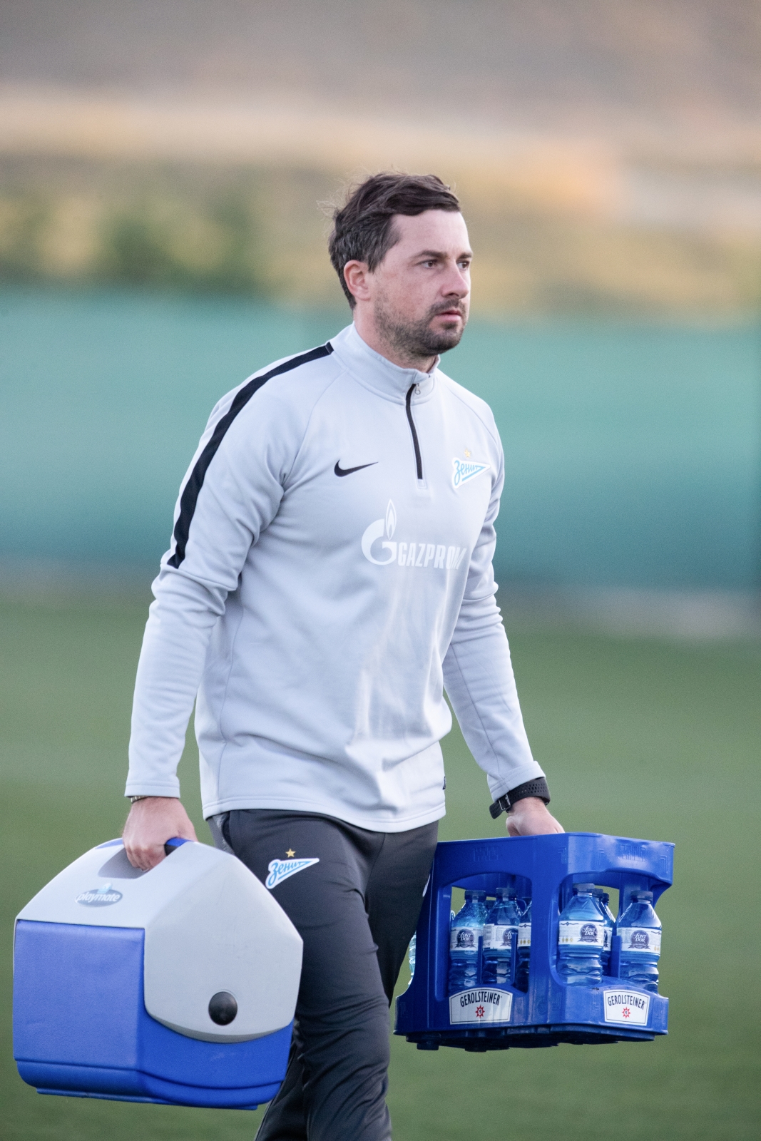 «Газпром»-тренировочные сборы в Испании: 7 февраля, вечерняя тренировка