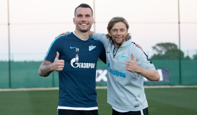 «Газпром»-тренировочные сборы в Испании: 7 февраля, вечерняя тренировка