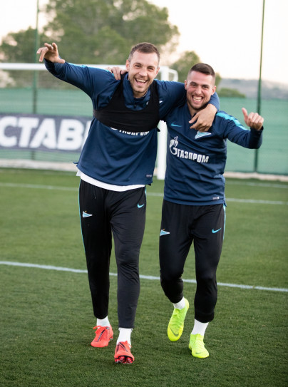 «Газпром»-тренировочные сборы в Испании: 7 февраля, вечерняя тренировка