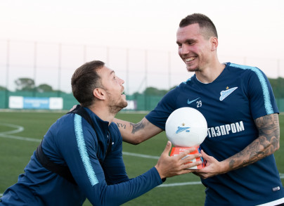 «Газпром»-тренировочные сборы в Испании: 7 февраля, вечерняя тренировка