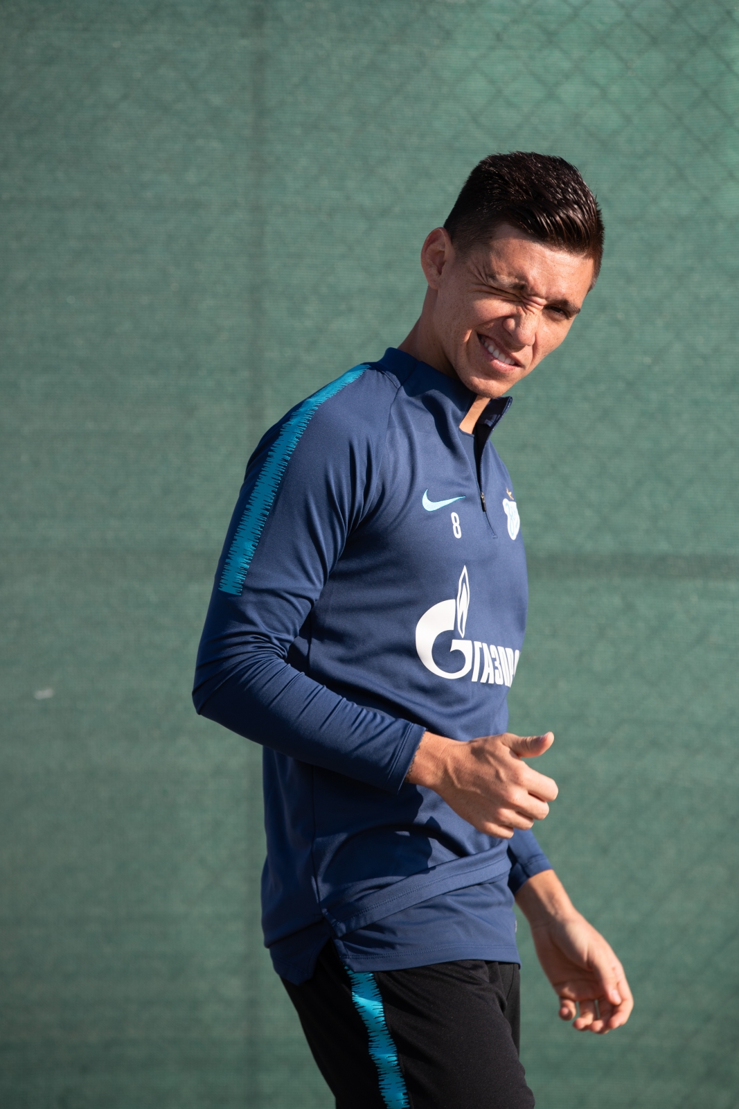 «Газпром»-тренировочные сборы в Испании: 8 февраля, утренняя тренировка