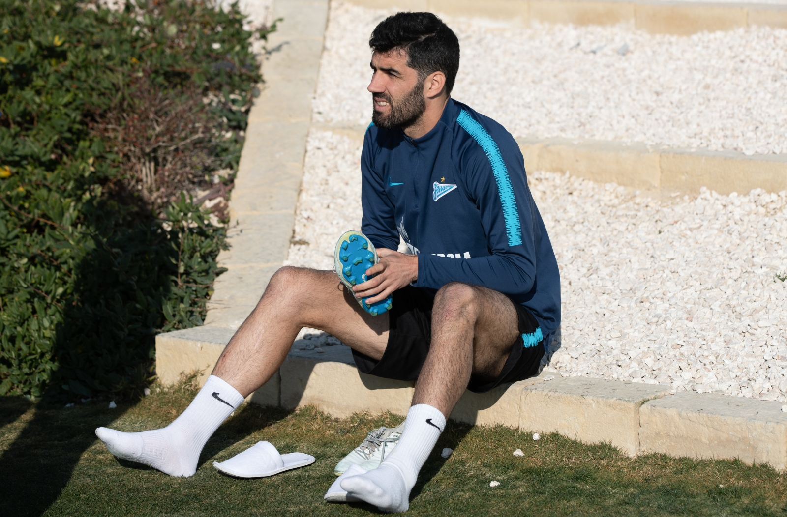 «Газпром»-тренировочные сборы в Испании: 8 февраля, утренняя тренировка