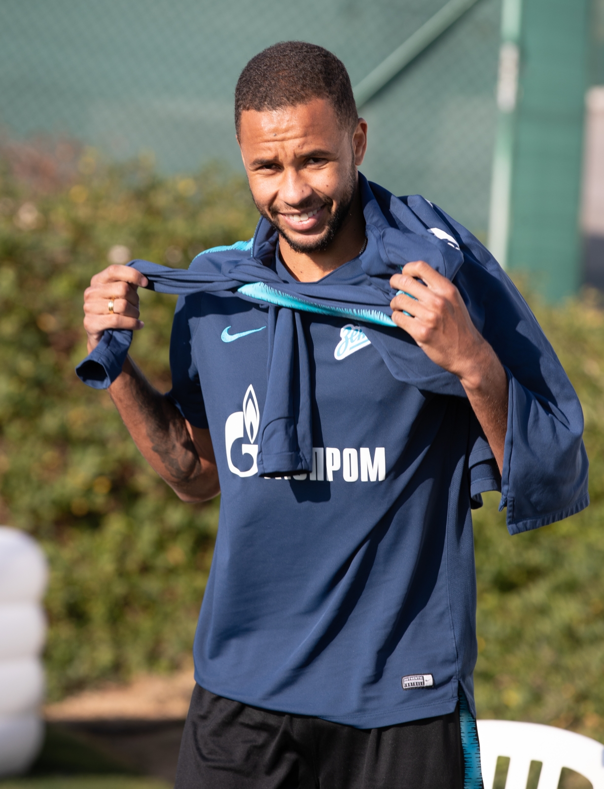 «Газпром»-тренировочные сборы в Испании: 8 февраля, утренняя тренировка