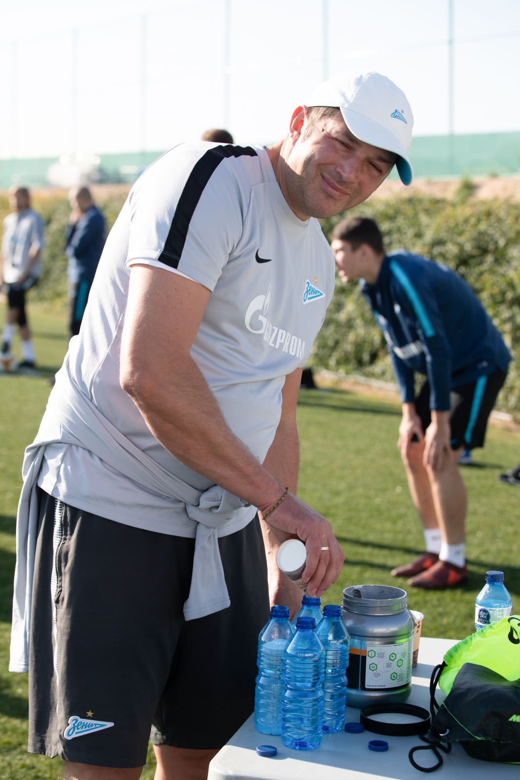 «Газпром»-тренировочные сборы в Испании: 8 февраля, утренняя тренировка