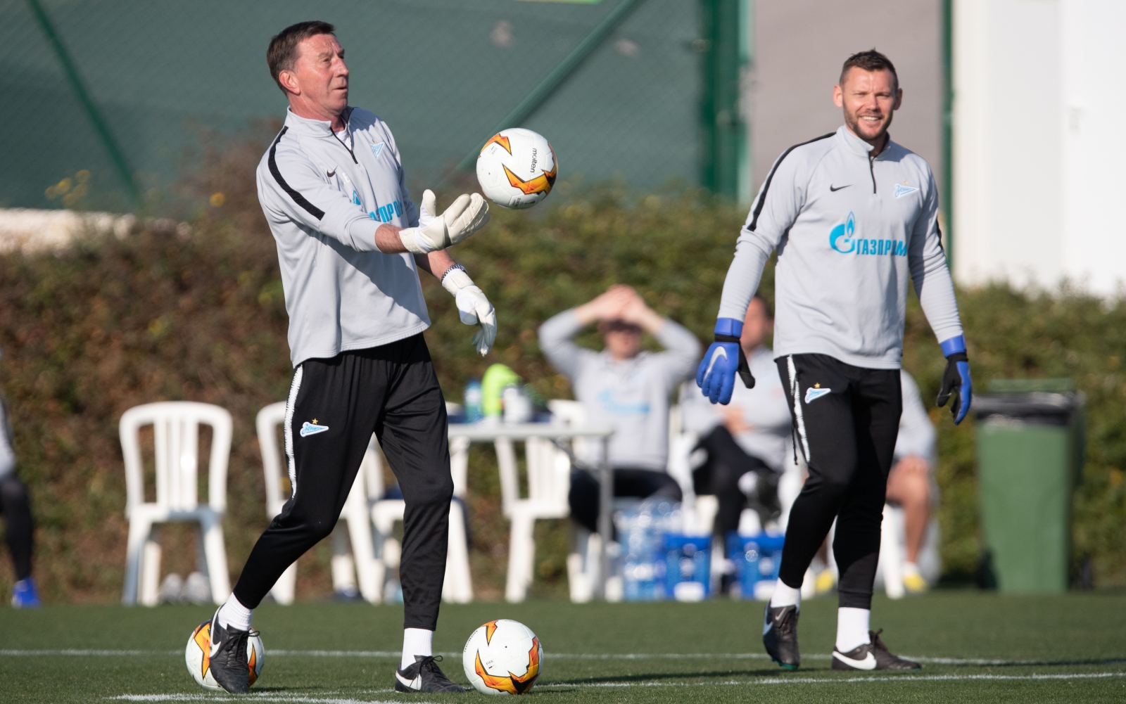 «Газпром»-тренировочные сборы в Испании: 8 февраля, утренняя тренировка