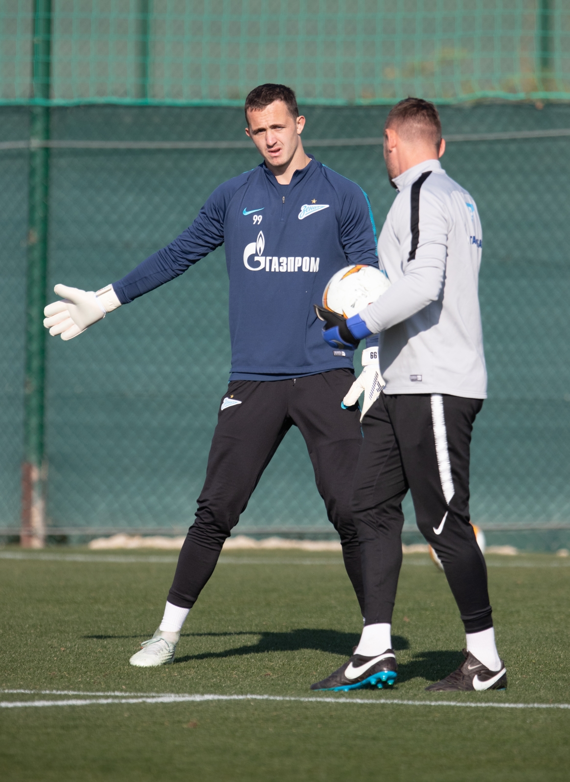 «Газпром»-тренировочные сборы в Испании: 8 февраля, утренняя тренировка