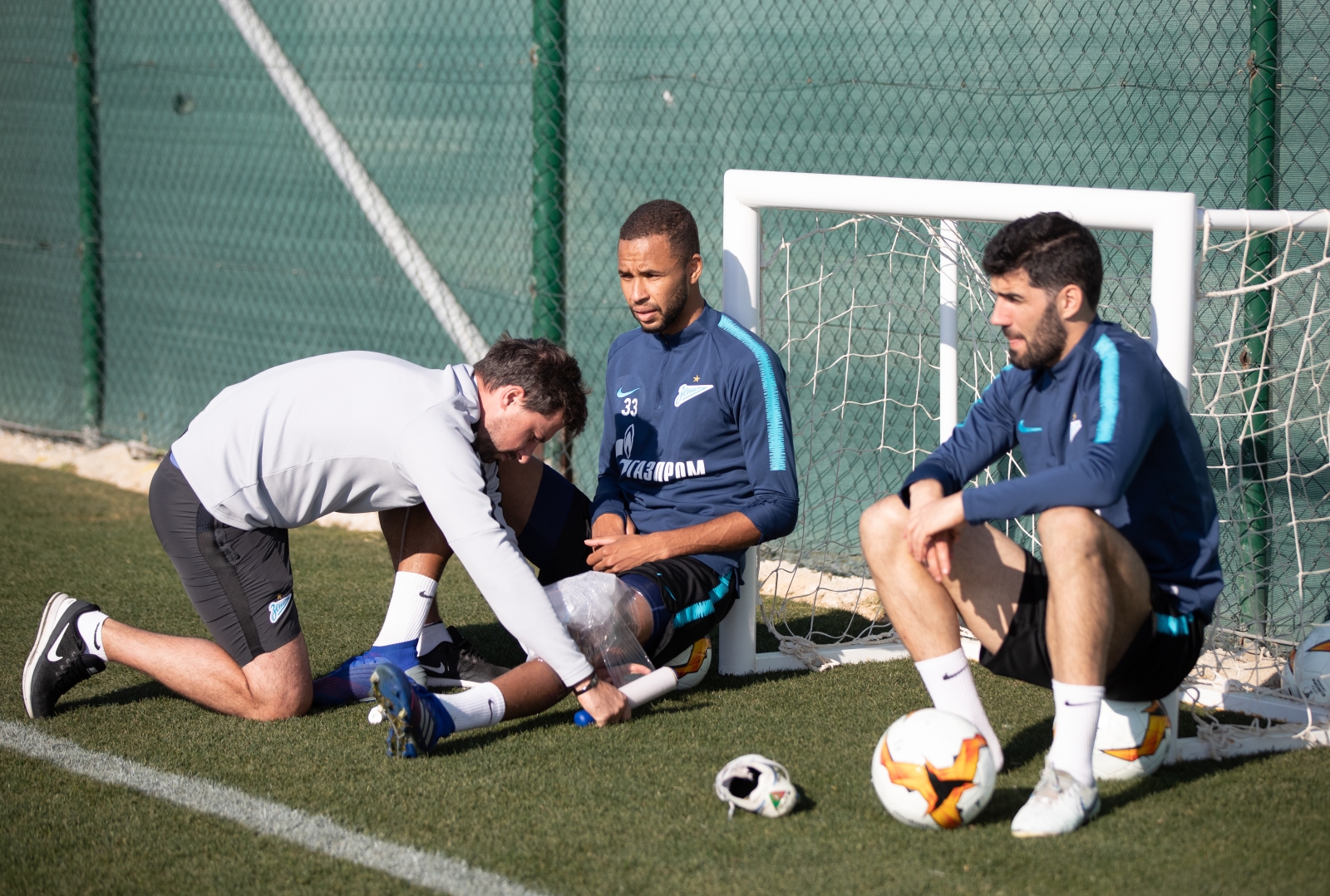«Газпром»-тренировочные сборы в Испании: 8 февраля, утренняя тренировка