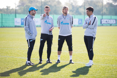 «Газпром»-тренировочные сборы в Испании: 8 февраля, утренняя тренировка