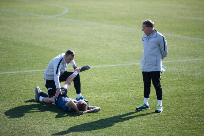 «Газпром»-тренировочные сборы в Испании: 8 февраля, утренняя тренировка