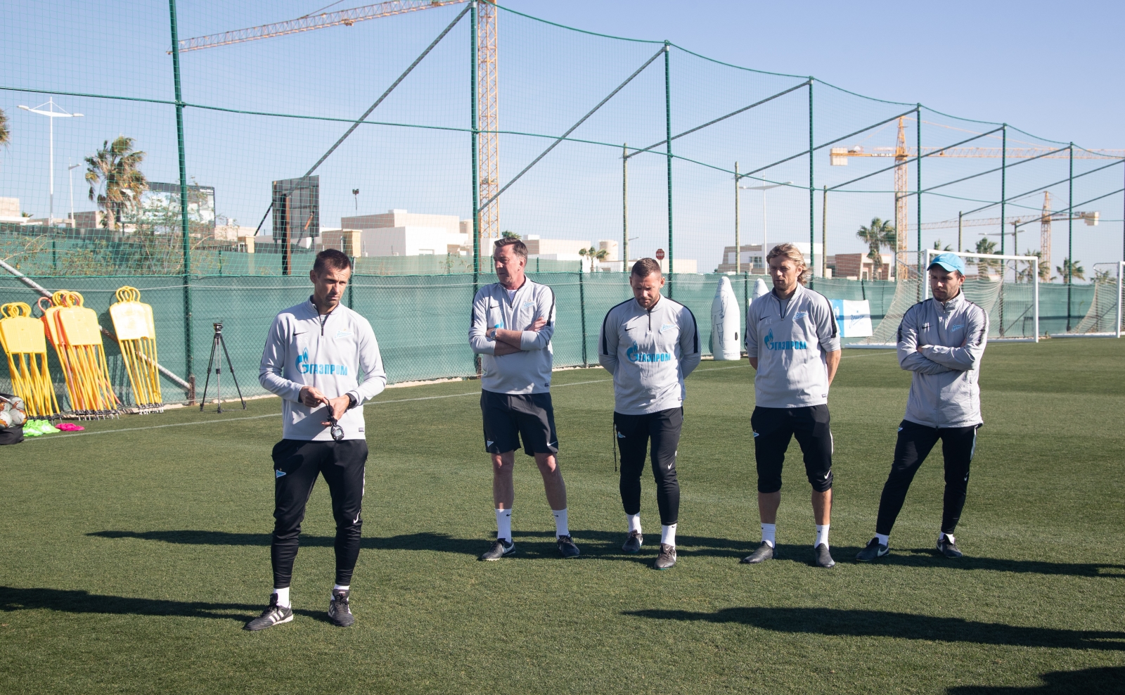 «Газпром»-тренировочные сборы в Испании: 9 февраля, утренняя тренировка