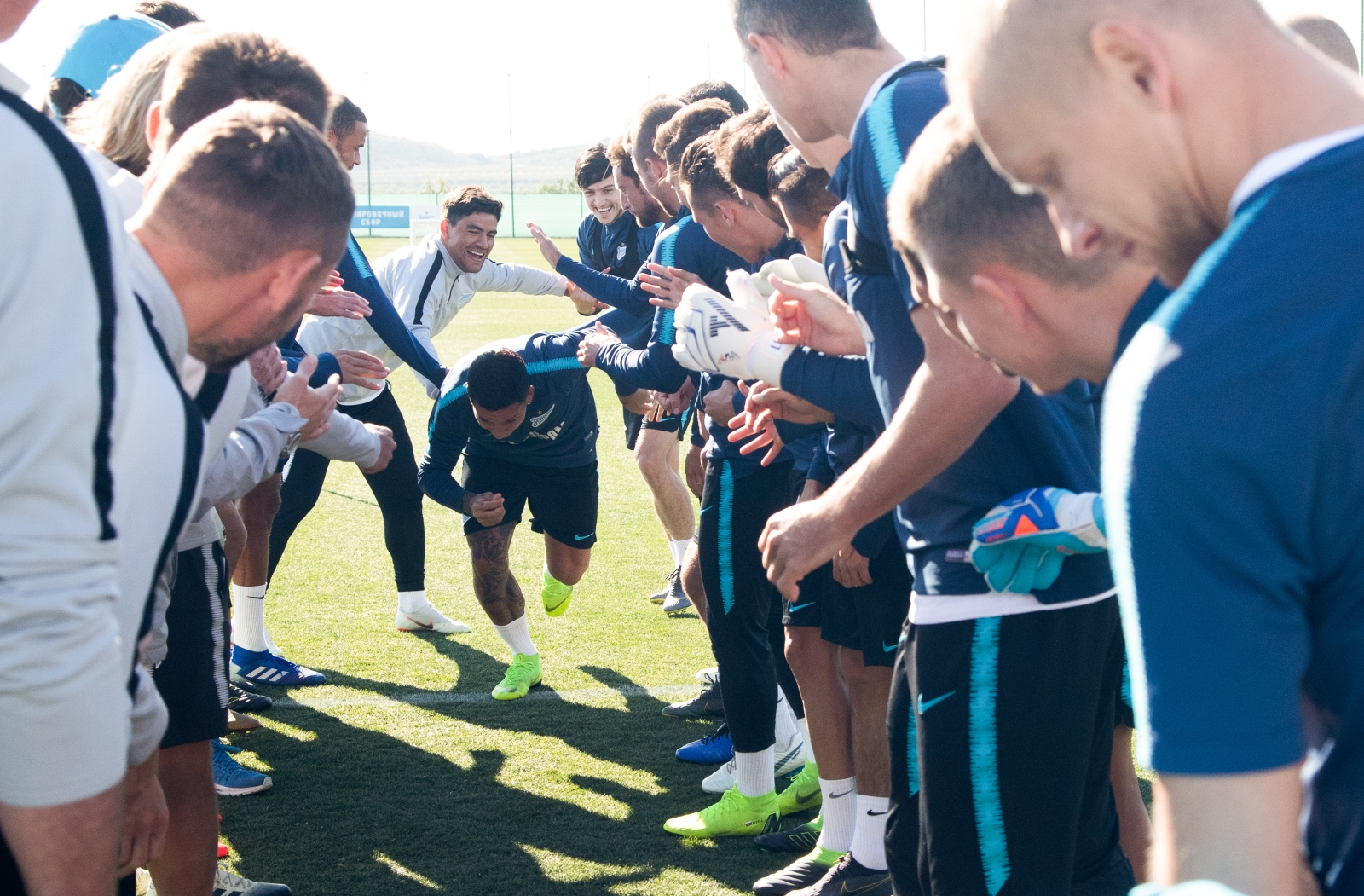 «Газпром»-тренировочные сборы в Испании: 9 февраля, утренняя тренировка