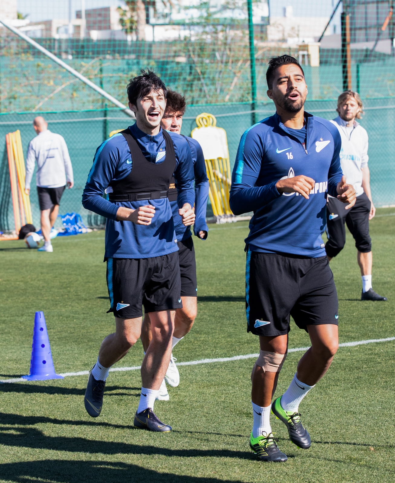 «Газпром»-тренировочные сборы в Испании: 9 февраля, утренняя тренировка