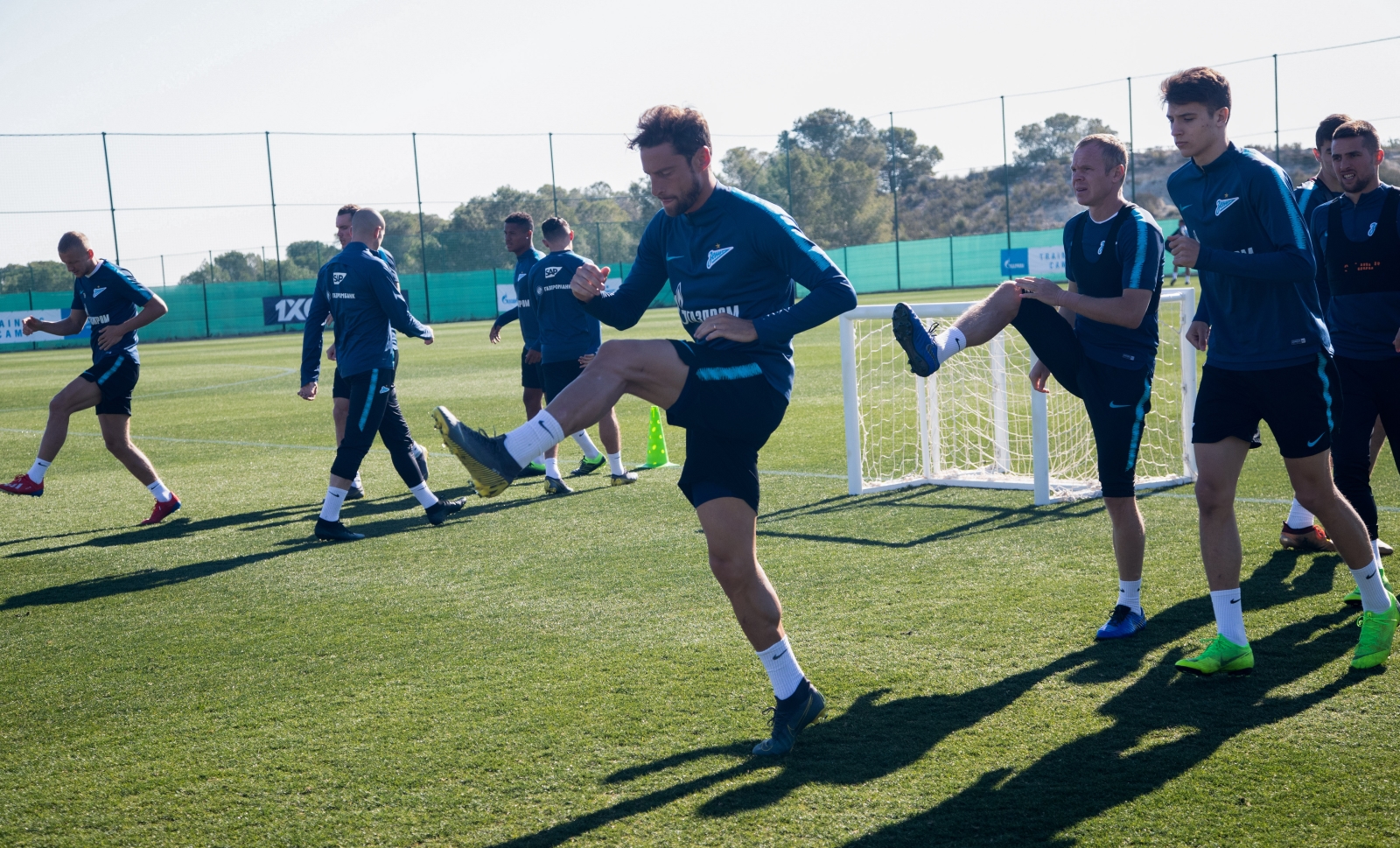 «Газпром»-тренировочные сборы в Испании: 9 февраля, утренняя тренировка