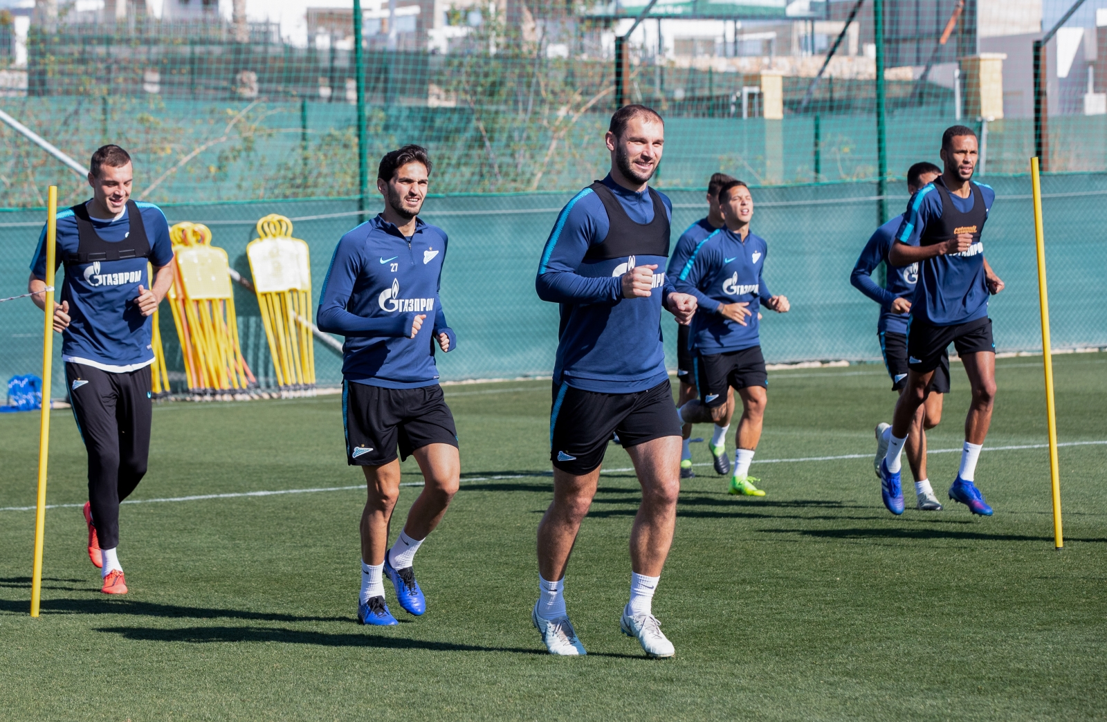 «Газпром»-тренировочные сборы в Испании: 9 февраля, утренняя тренировка